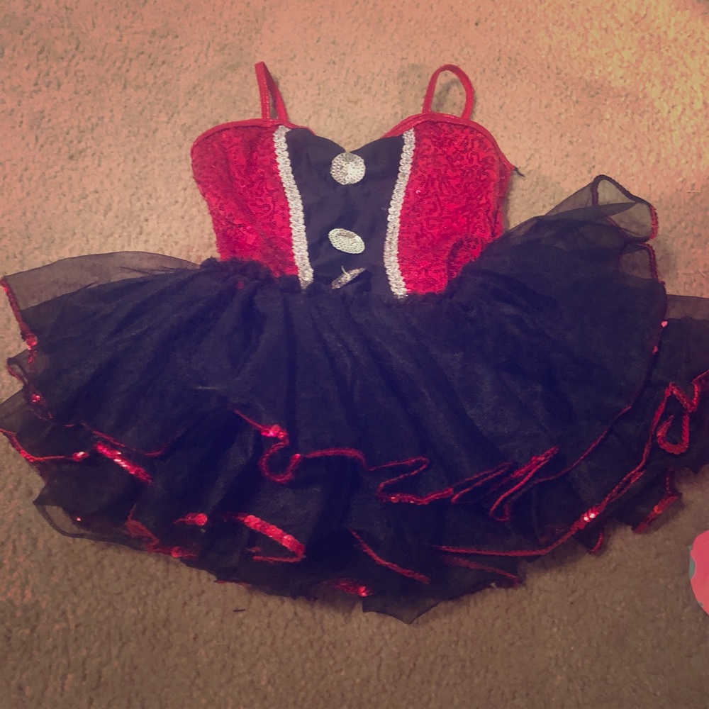 Girls dance costume